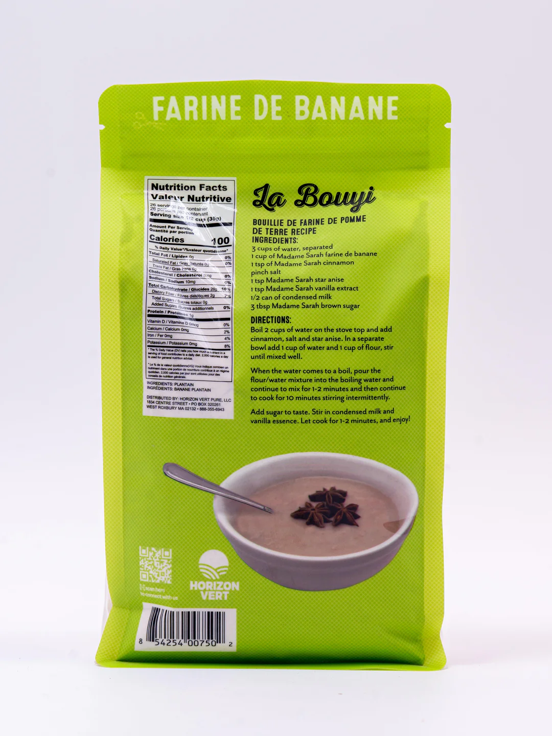 Plantain Flour | Farine de Banane